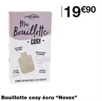 Monoprix Novex Bouillotte cosy écru offre