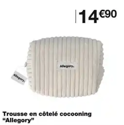 Monoprix Allegory Trousse en côtelé cocooning offre