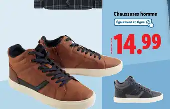 Lidl LIVERGYⓇ Chaussures homme offre