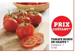 Super U Tomate ronde en grappe offre