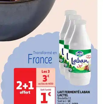 Auchan LAIT FERMENTÉ NATURE offre