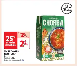 Auchan Soupe chorba offre