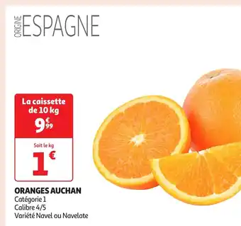 Auchan Oranges auchan offre