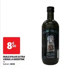 Auchan Huile d'olive extra vierge la bizertine offre