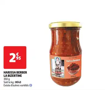 Auchan Harissa berber la bizertine offre