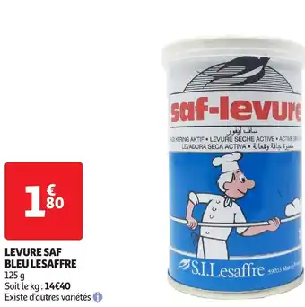 Auchan Levure saf bleu lesaffre offre