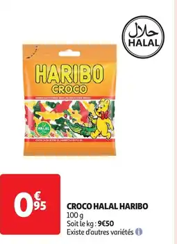 Auchan Croco halal haribo offre