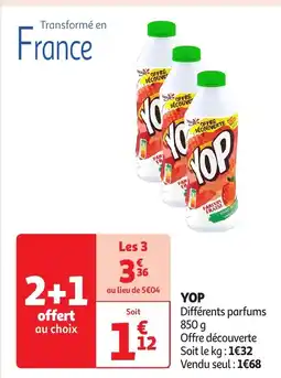 Auchan Yop offre