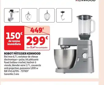 Auchan Robot pâtissier kenwood offre