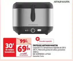 Auchan Friteuse arthur martin offre