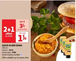 Auchan Sauce alger samia offre