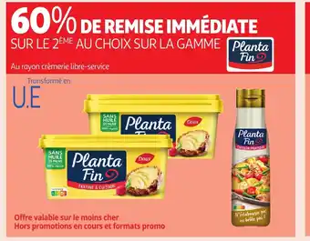 Auchan Sur le 2eme au choix sur la gamme planta offre