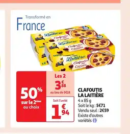 Auchan Clafoutis la laitière offre