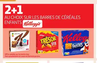 Auchan Au choix sur les barres de céréales offre