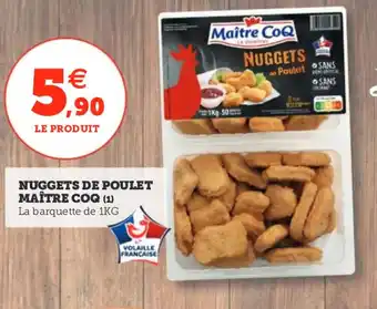 Utile MAÎTRE COQ Nuggets de poulet offre