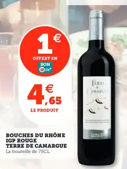 Utile Bouches du rhône igp rouge terre de camargue offre