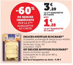 U Express Delices souffles ecochard offre