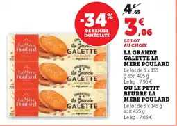 U Express LA MERE POULARD La grande galette offre