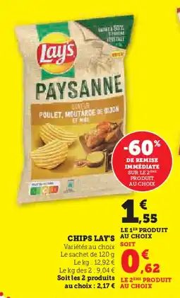 U Express LAY'S Chips offre