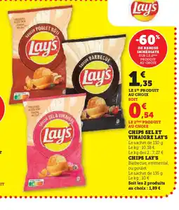 U Express LAY'S Chips sel et vinaigre offre