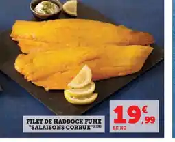 U Express Filet de haddock fume salaisons corrue offre