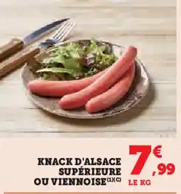 U Express Knack d'alsace supérieure ou viennoise offre