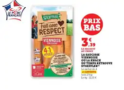 Hyper U STOEFFLER La saucisse viennoise ou la knack du temps retrouve offre