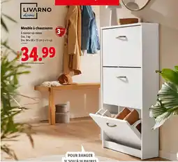 Lidl Livarno home Meuble à chaussures offre