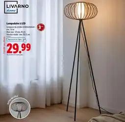 Lidl Livarno Lampadaire à led offre