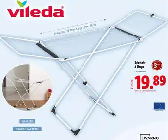 Lidl Vileda Séchoir à linge offre