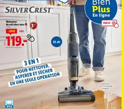 Lidl Nettoyeur de sols durs sans fil offre