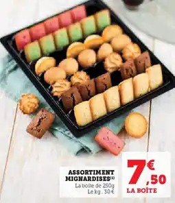 Super U Assortiment mignardises offre