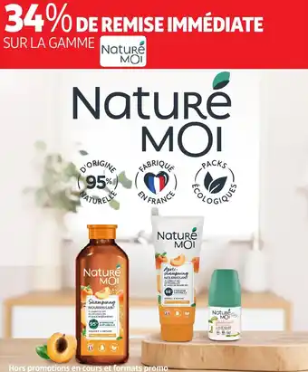 Auchan NATURE MOI Sur la gamme offre