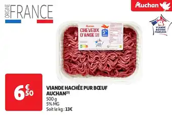 Auchan AUCHAN Viande hachée pur bœuf offre