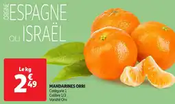 Auchan Mandarines orri offre