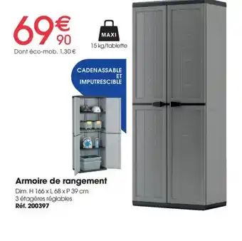 Brico Pro Armoire de rangement offre