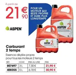 Brico Pro ASPEN Carburant 2 temps offre