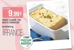 Match Produit élaboré : foie gras de canard cuit offre