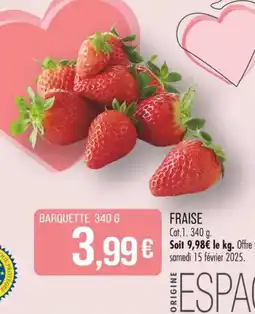 Match Fraise offre