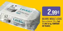 Match LEDUC Beurre moulé offre