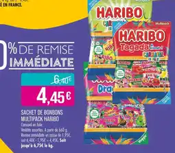 Match HARIBO Sachet de bonbons multipack offre