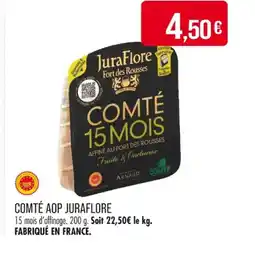 Match JURAFLORE Comté aop offre