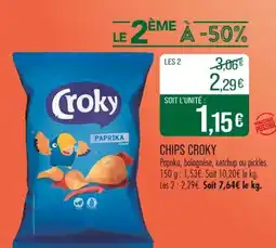 Match CROKY Chips offre