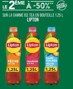 Match LIPTON Sur la gamme ice tea en bouteille offre