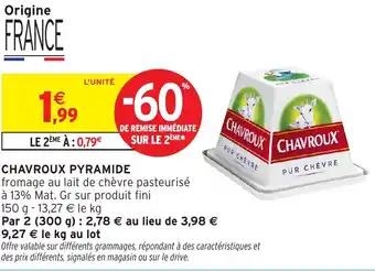 Intermarché Hyper Pyramide chavroux offre