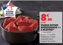 Hyper U Viande bovine bourguignon a mijoter offre