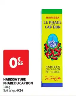 Auchan Supermarché HARISSA Tube phare du cap bon offre