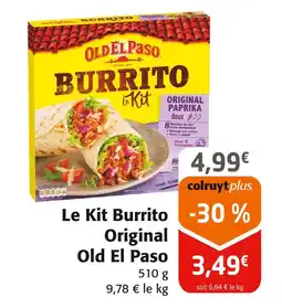 Colruyt OLD EL PASO Le kit burrito original offre