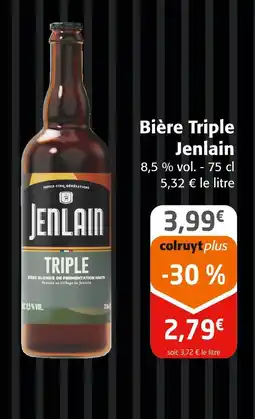 Colruyt Jenlain Bière Triple offre