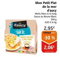 Colruyt D'AUCY Mon petit plat de la mer offre